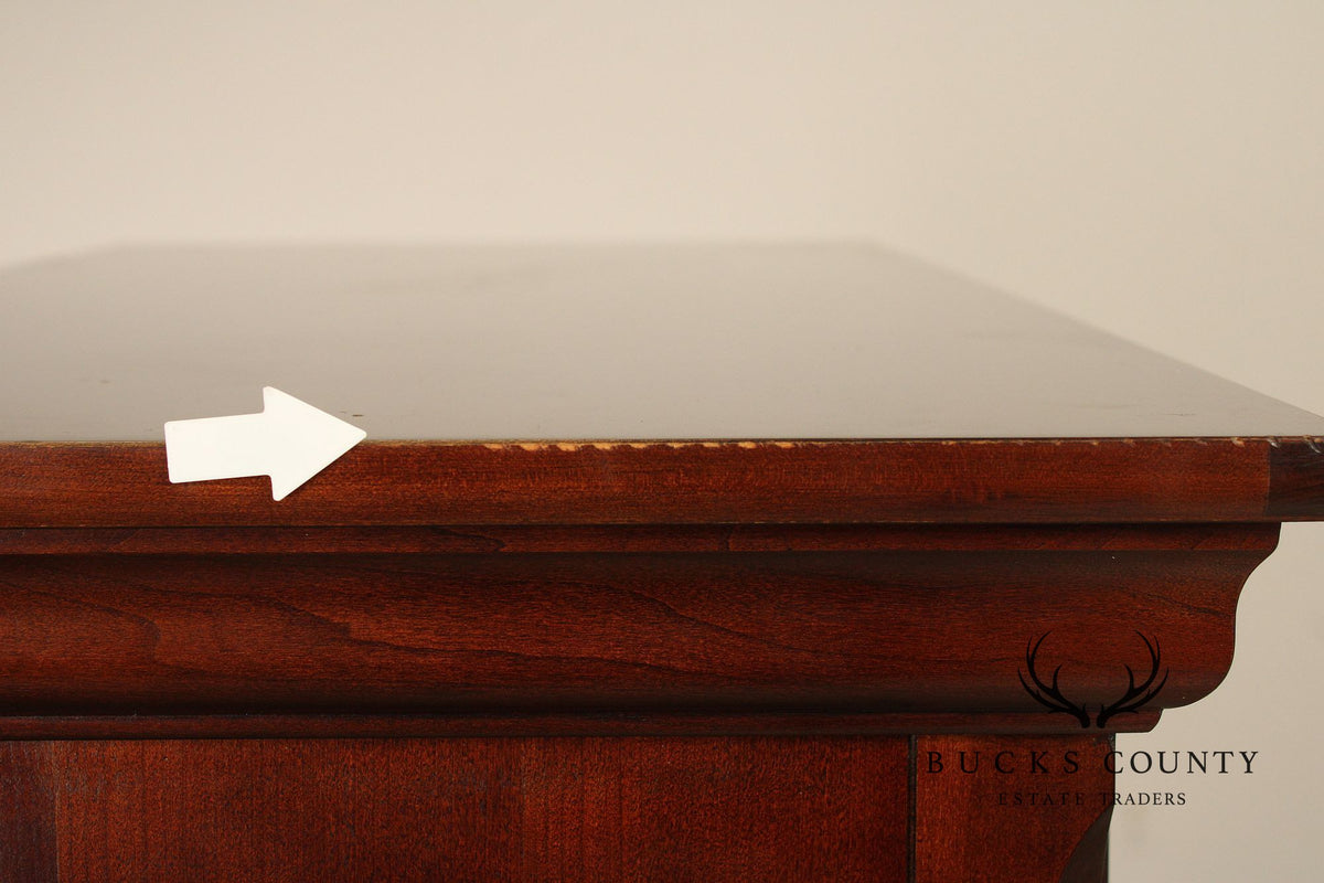 Thomasville Chippendale Style Cherry Tall Chest
