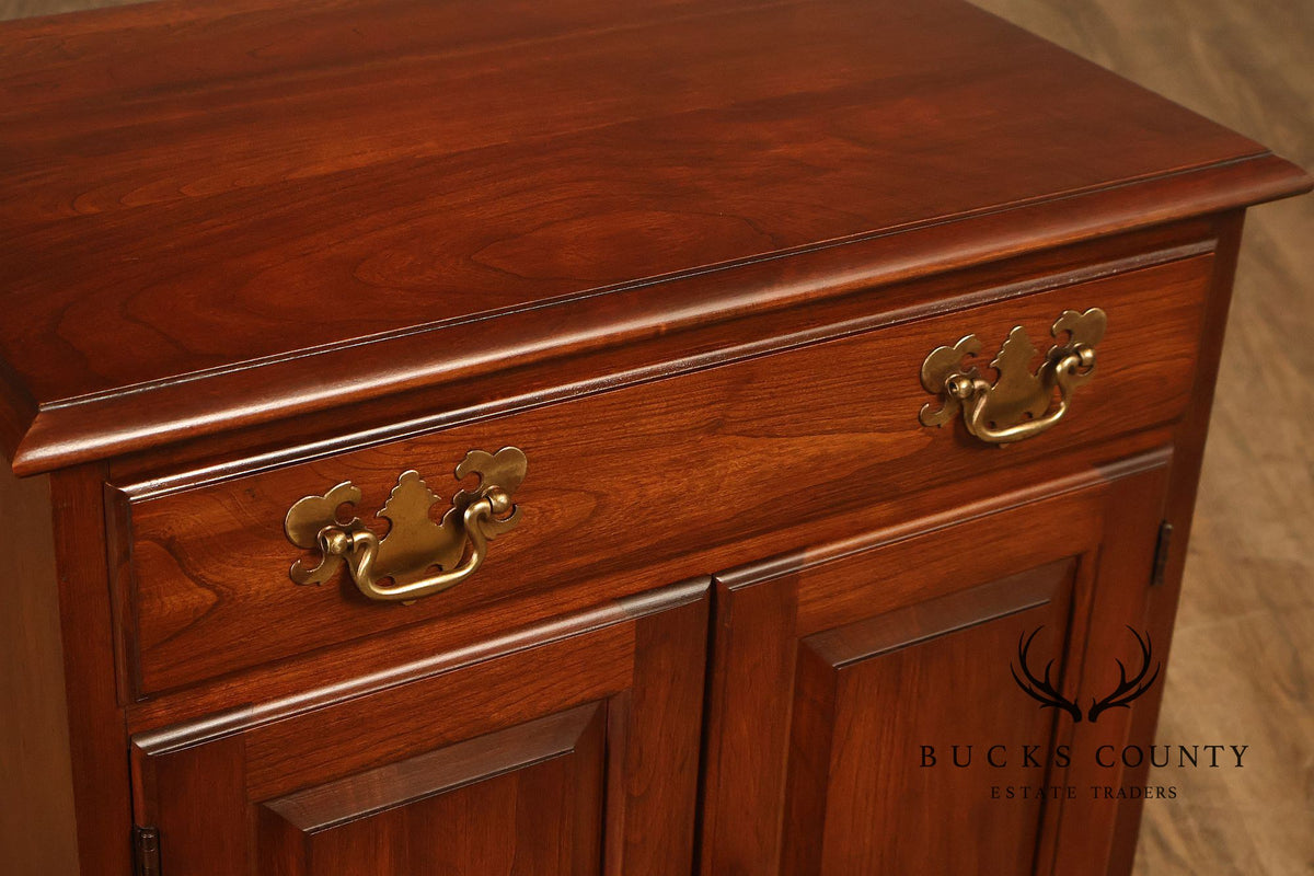 Pennsylvania House Cherry One Drawer Cabinet Nightstand