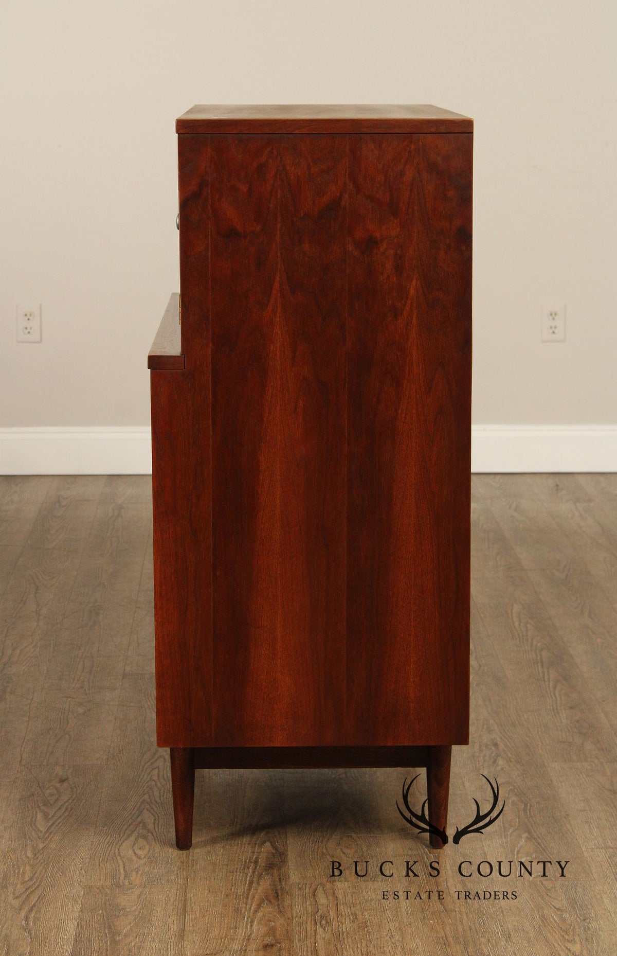 American of Martinsville Mid Century Modern Tall Chest