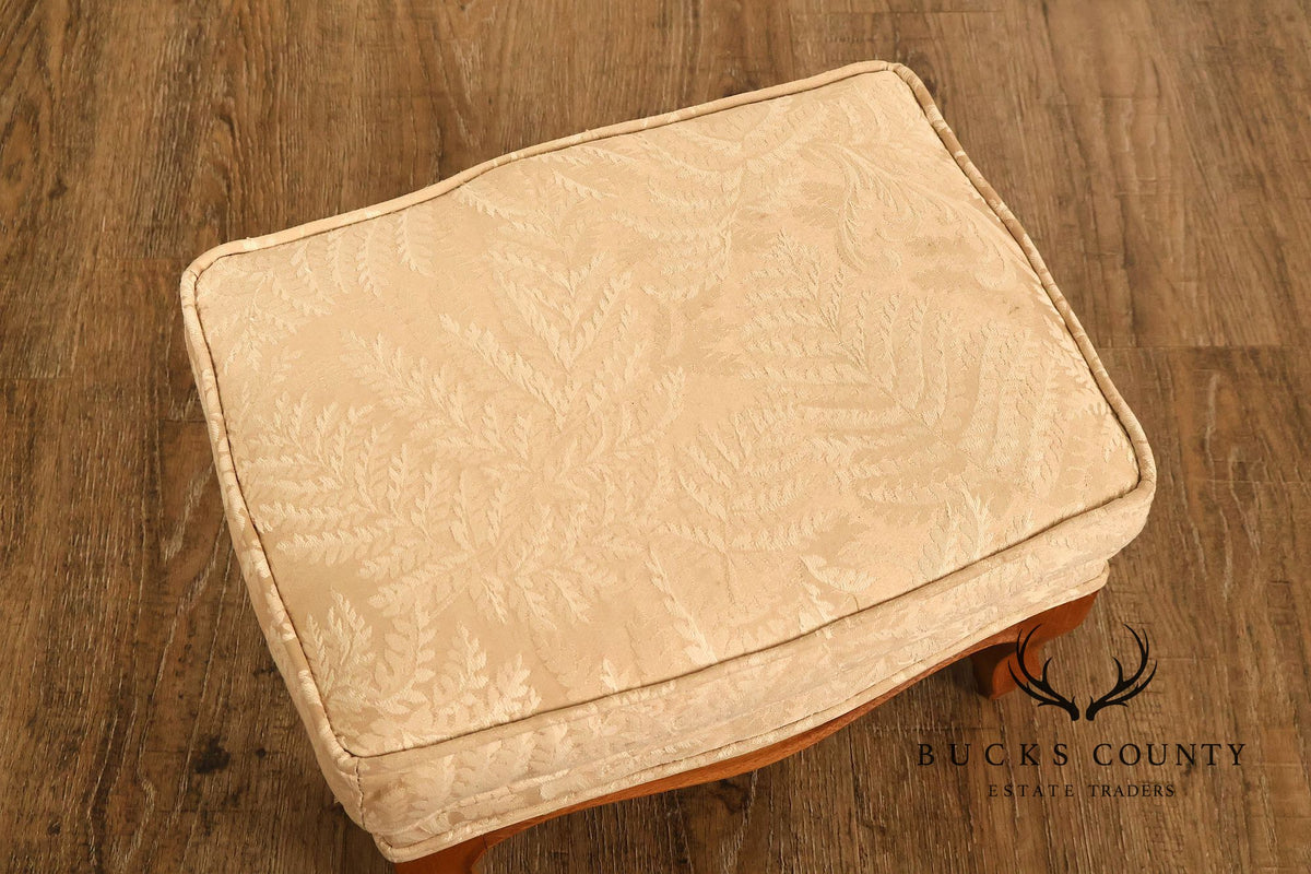 Ethan Allen French Country Style Small Foot Stool