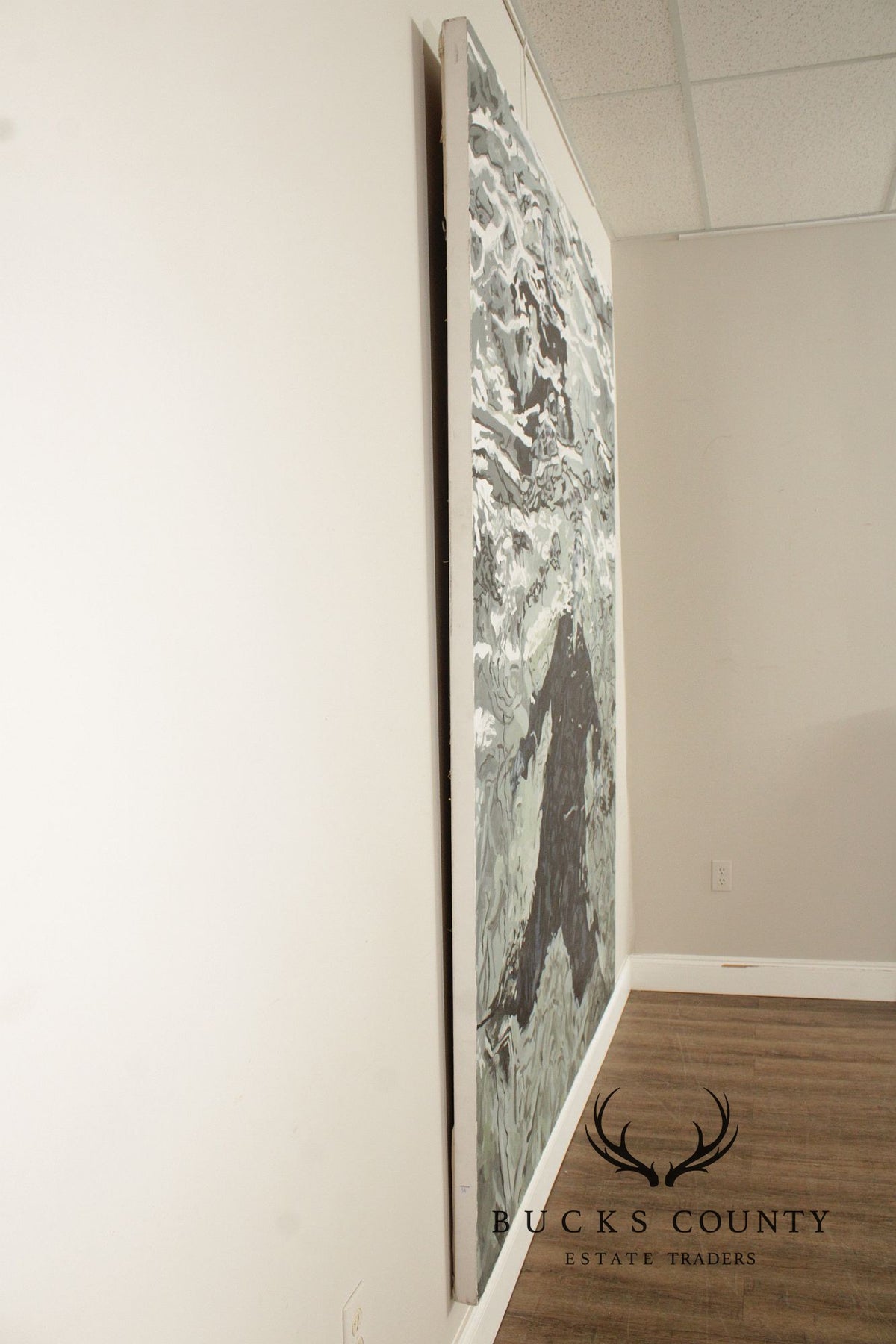 Gina Fiedel Contemporary Oil Painting, 'Climbing Smoke'