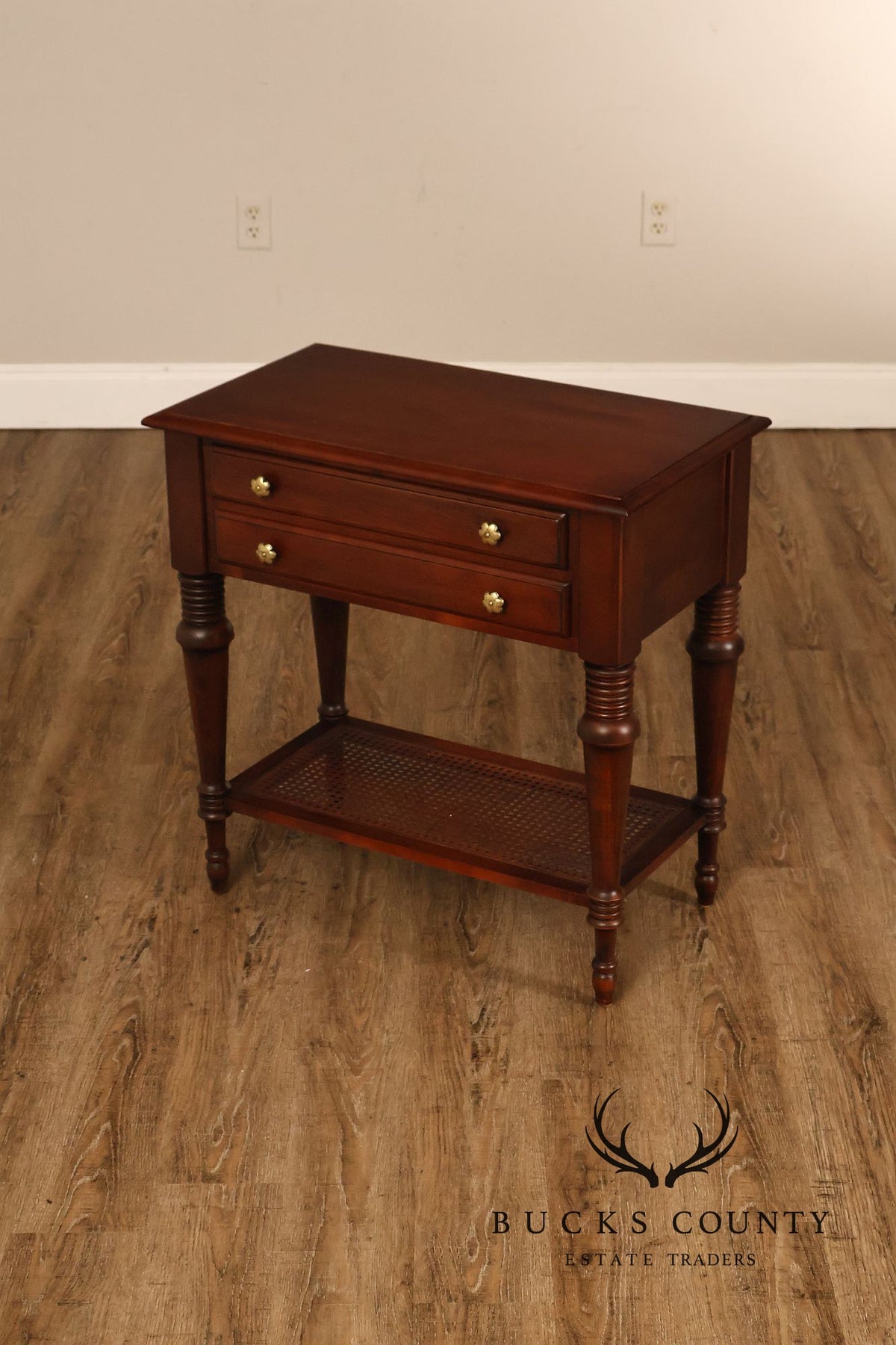 Ethan Allen British Classics "Cayman" Pair Of  Nightstands