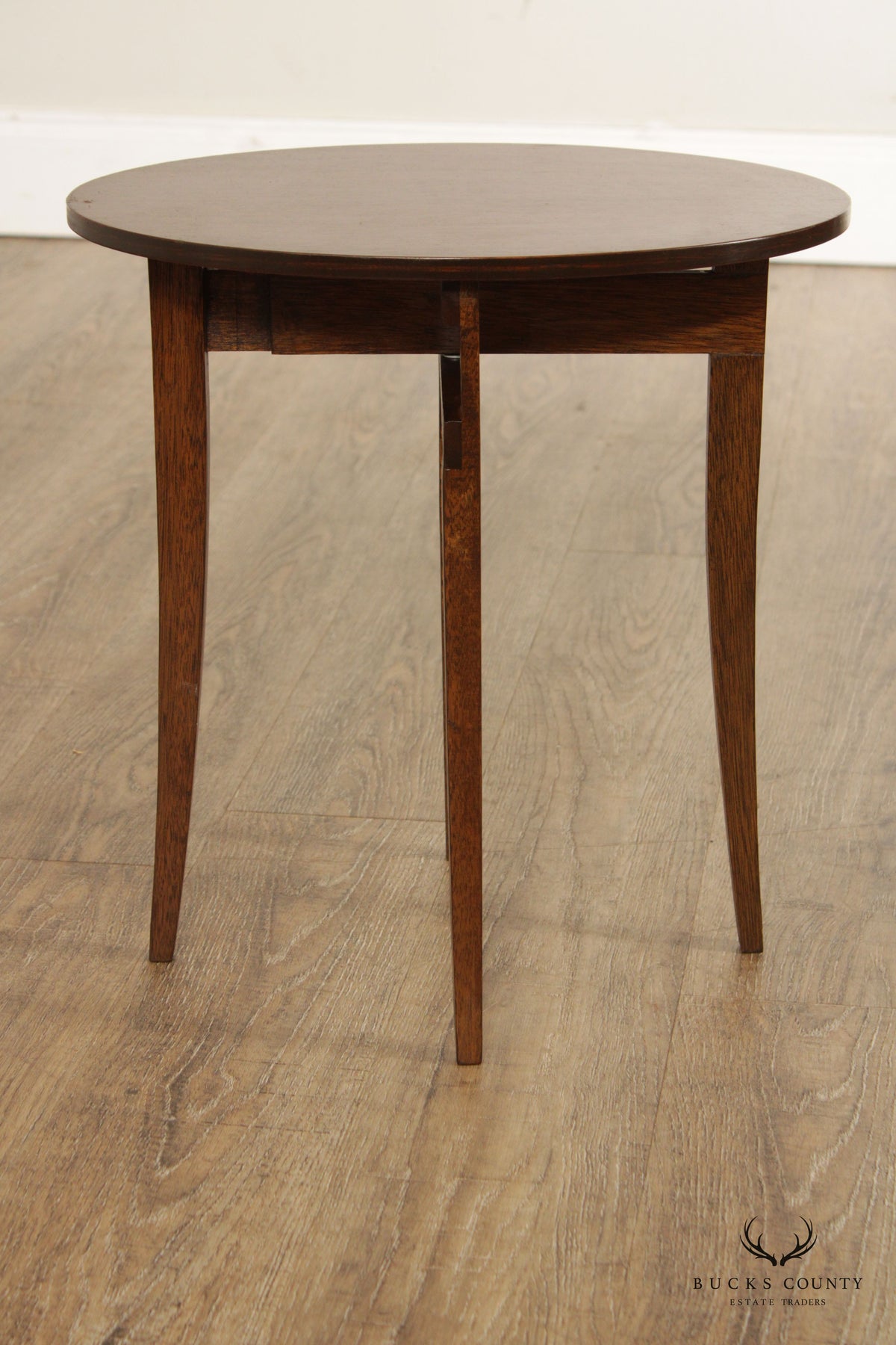 Kendal Wood Shop Vintage Set Three Mahogany Folding Tables