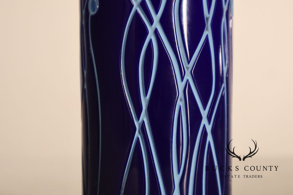 Wedgwood 'Neptune' Blue Vase