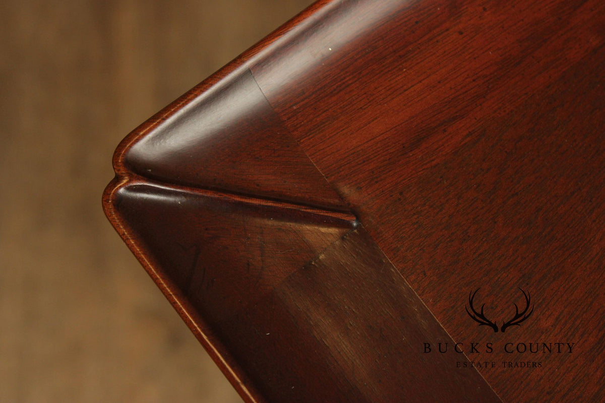 Kindel Winterthur Reproduction Mahogany Side Table
