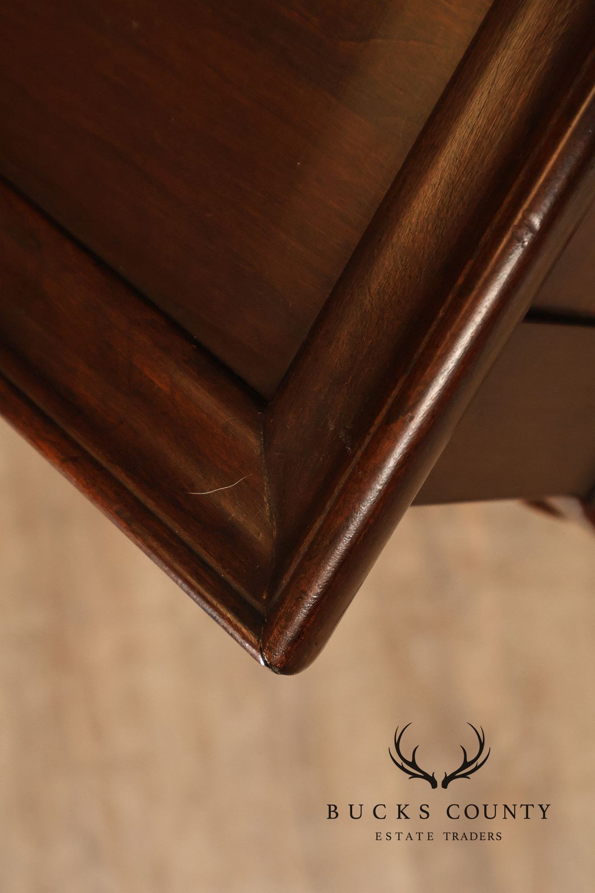 Ethan Allen Georgian Style Cherry Tea Table