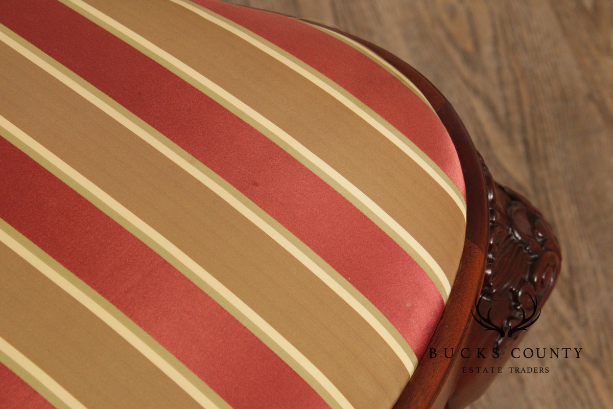 Hickory Chair Georgian Style Set of Six Mahogany Dining Chairs
