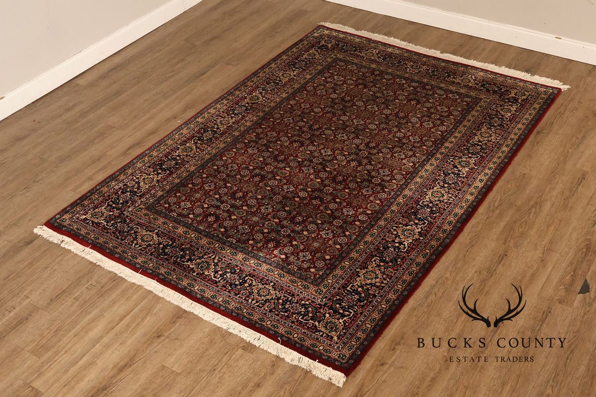 Persian Style Hand Knotted  Wool Area Rug