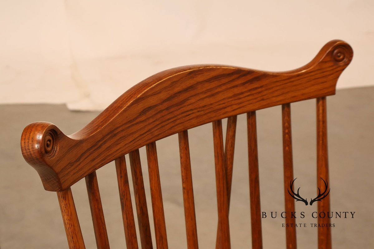 Richardson Brothers Pair Of Welsh Style Oak Side Chairs