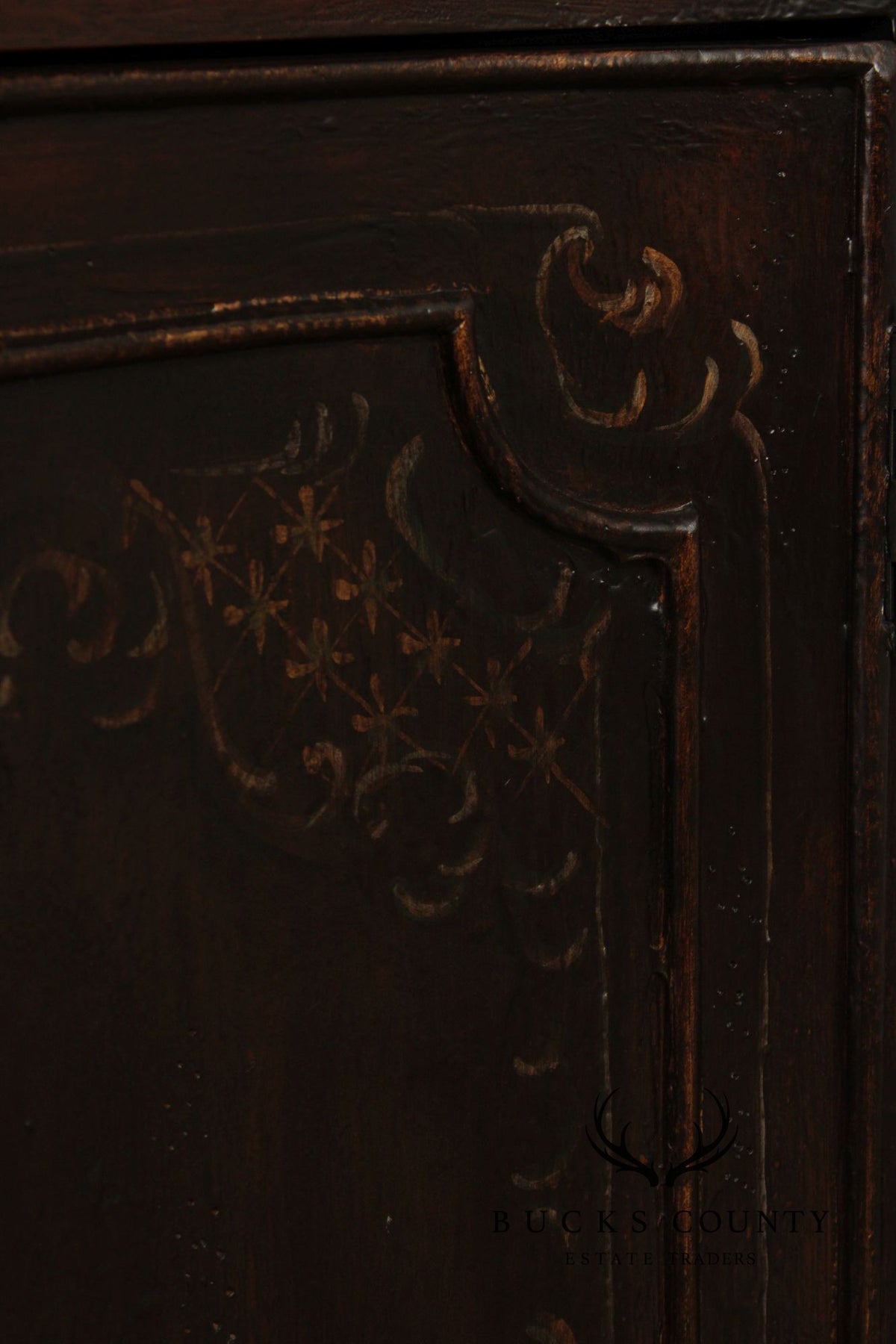 Hooker Furniture 'Seven Seas' Paint Decorated Server