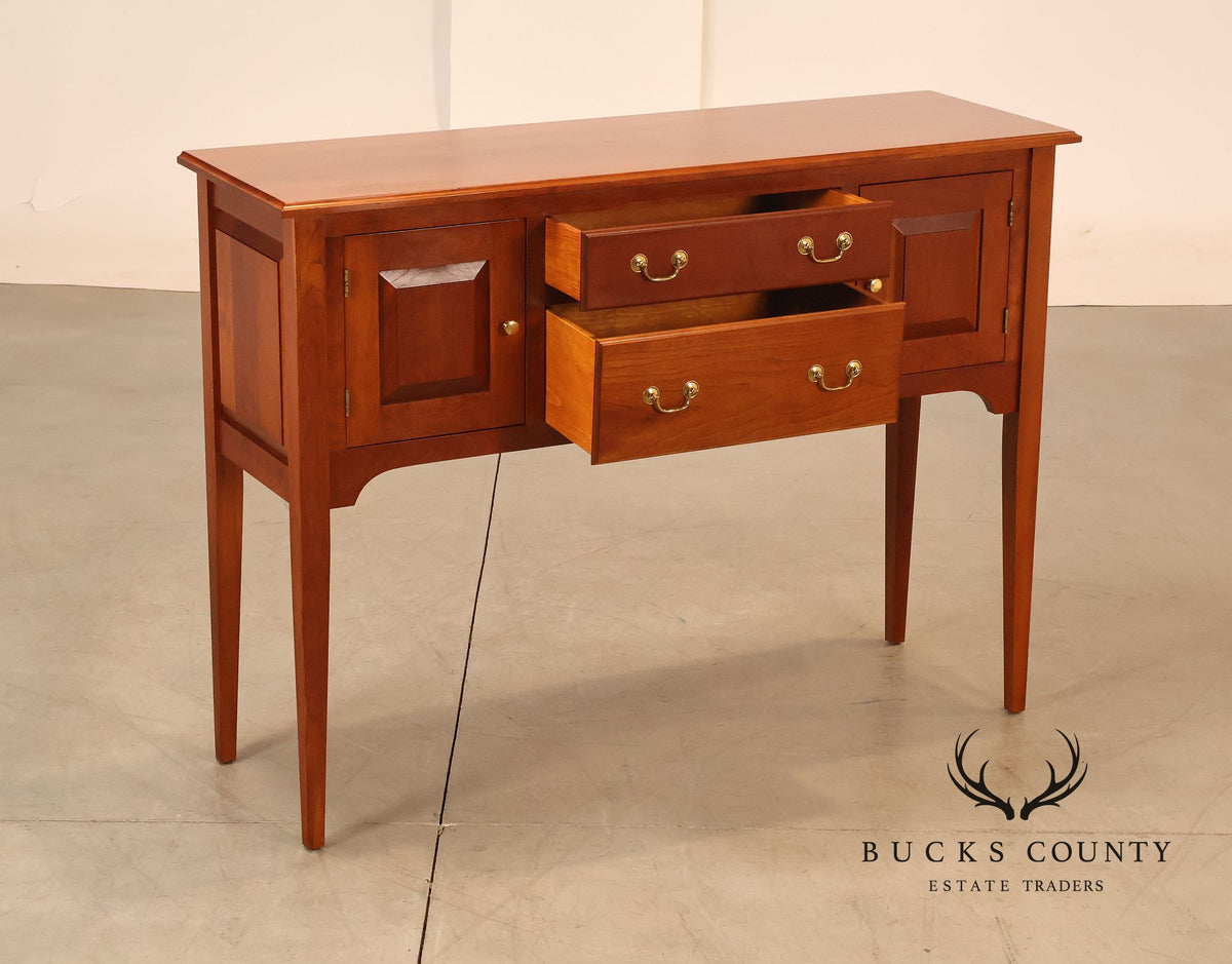 Tom Seely Hepplewhite Style Cherry Sideboard