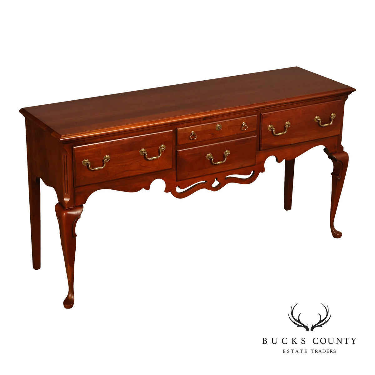 Pennsylvania House Queen Anne Style Cherry Sideboard