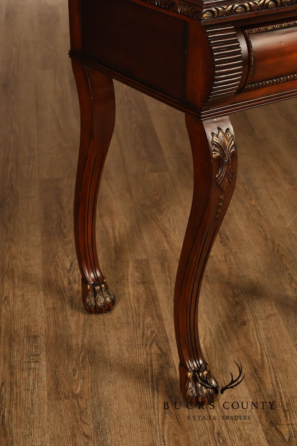 Century Furniture Georgian Style Mahogany Console Sideboard