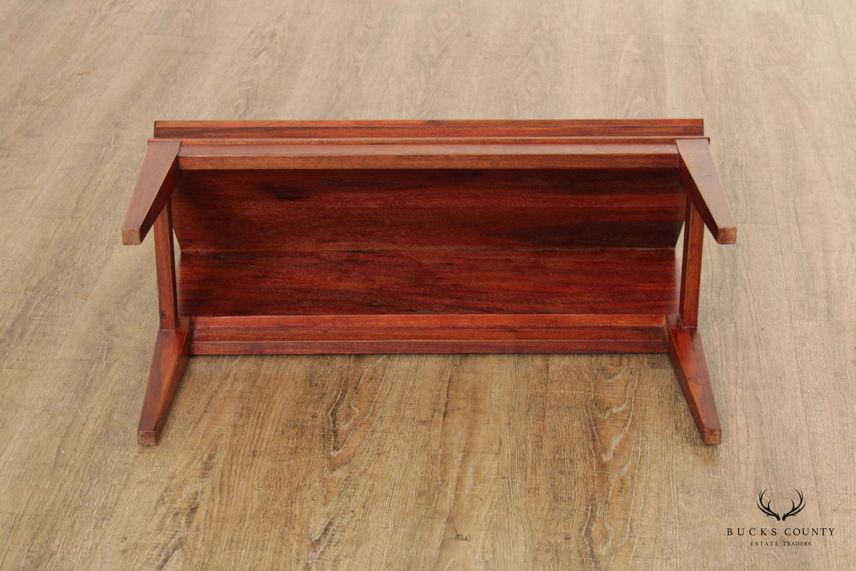 Studio Hand Crafted Solid Walnut Bookstand