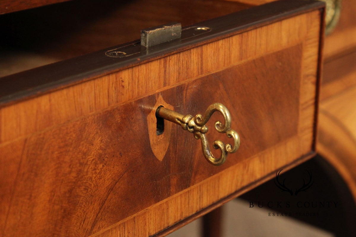 BAKER STATELY HOMES COLLECTION INLAID MAHOGANY SIDEBOARD