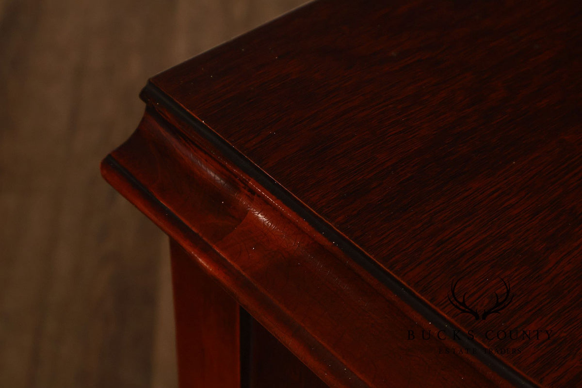 Vintage 1940s Victorian Mahogany Chest of Drawers
