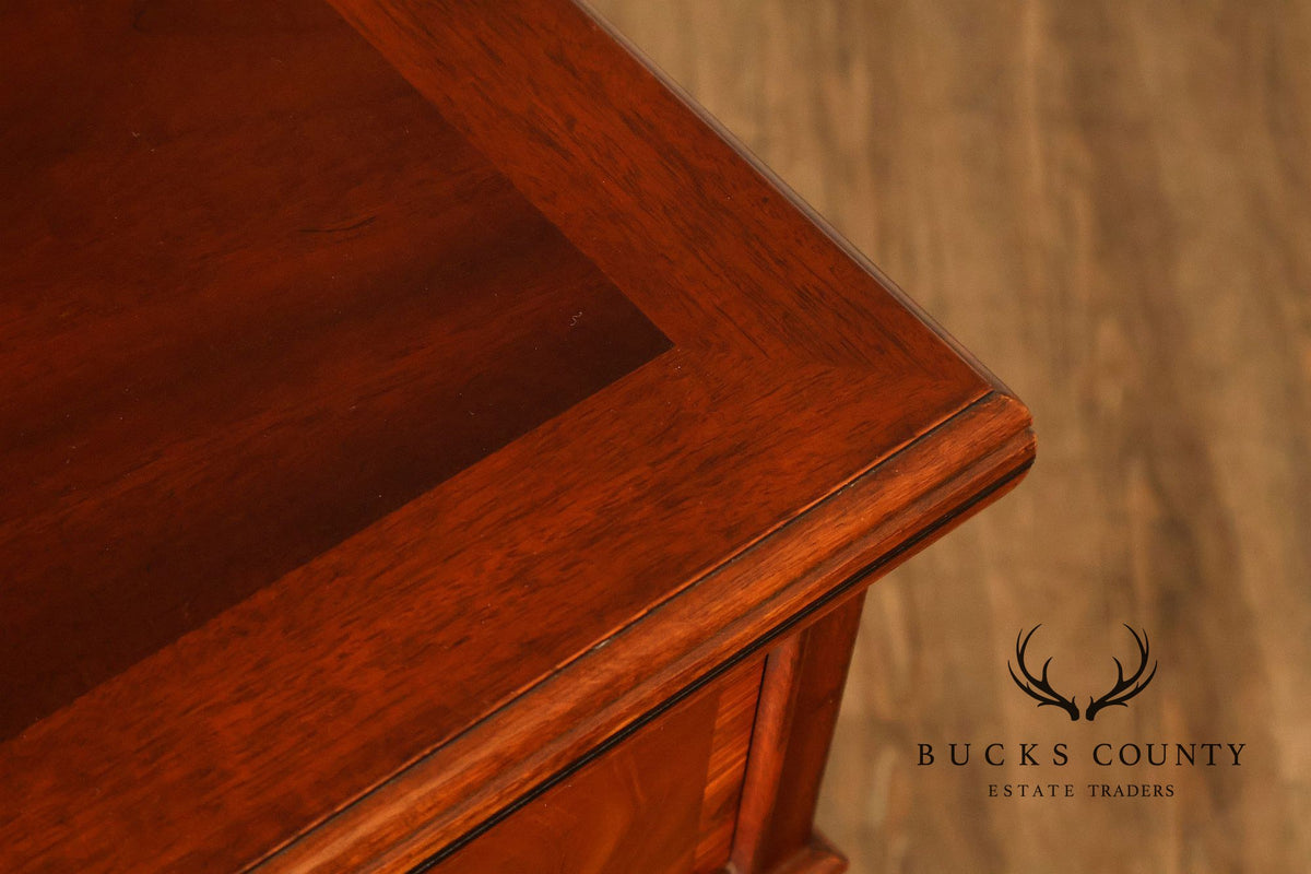 Stickley Traditional Mahogany Flip-Top Server Cabinet