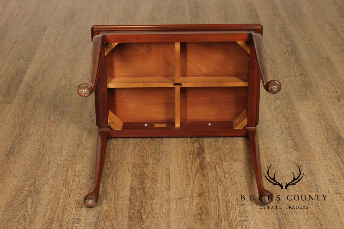 Kindel Winterthur Reproduction Mahogany Side Table