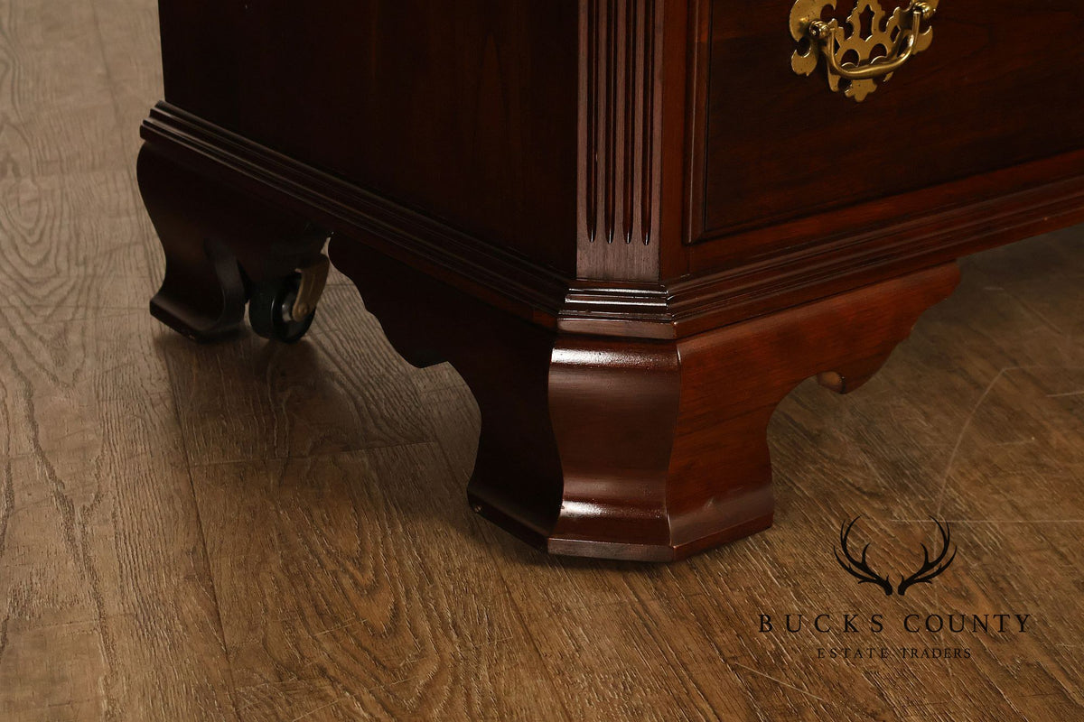 Ethan Allen 'Georgian Court' Cherry Long Dresser