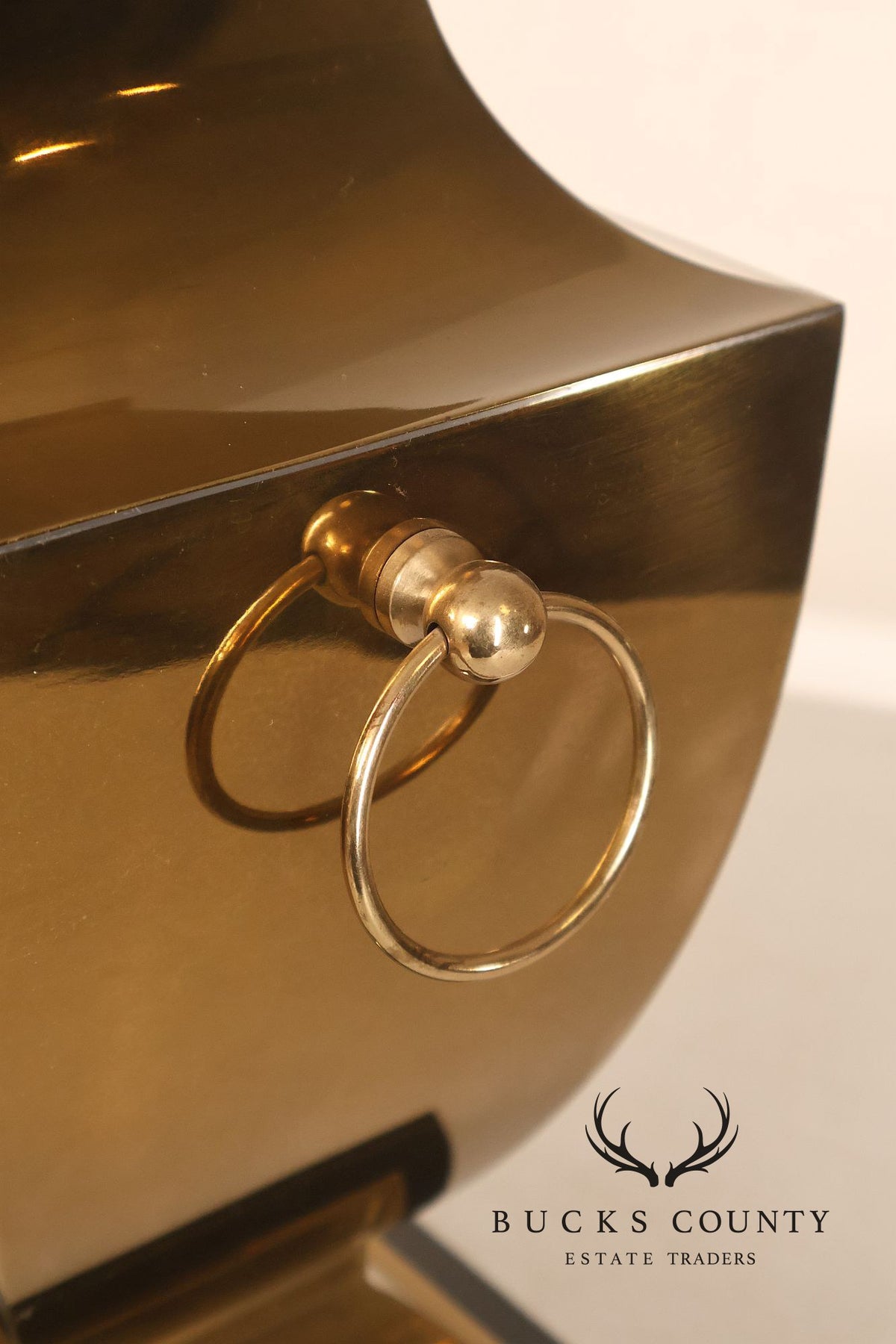 Stiffel Asian Inspired Embossed Metal Table Lamp