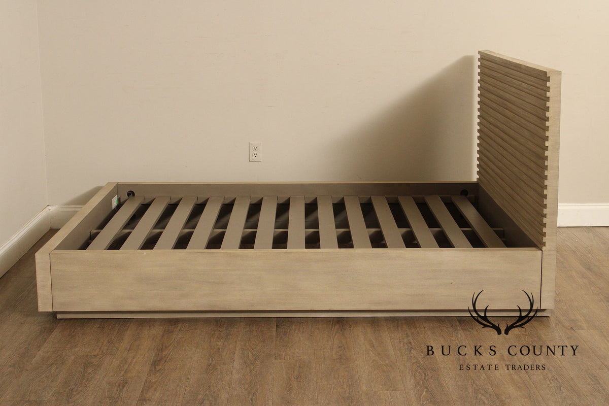 Restoration Hardware Mesa Platform Queen Bed