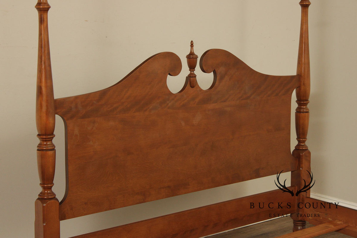 Ethan Allen American Maple Full Size Poster Bed
