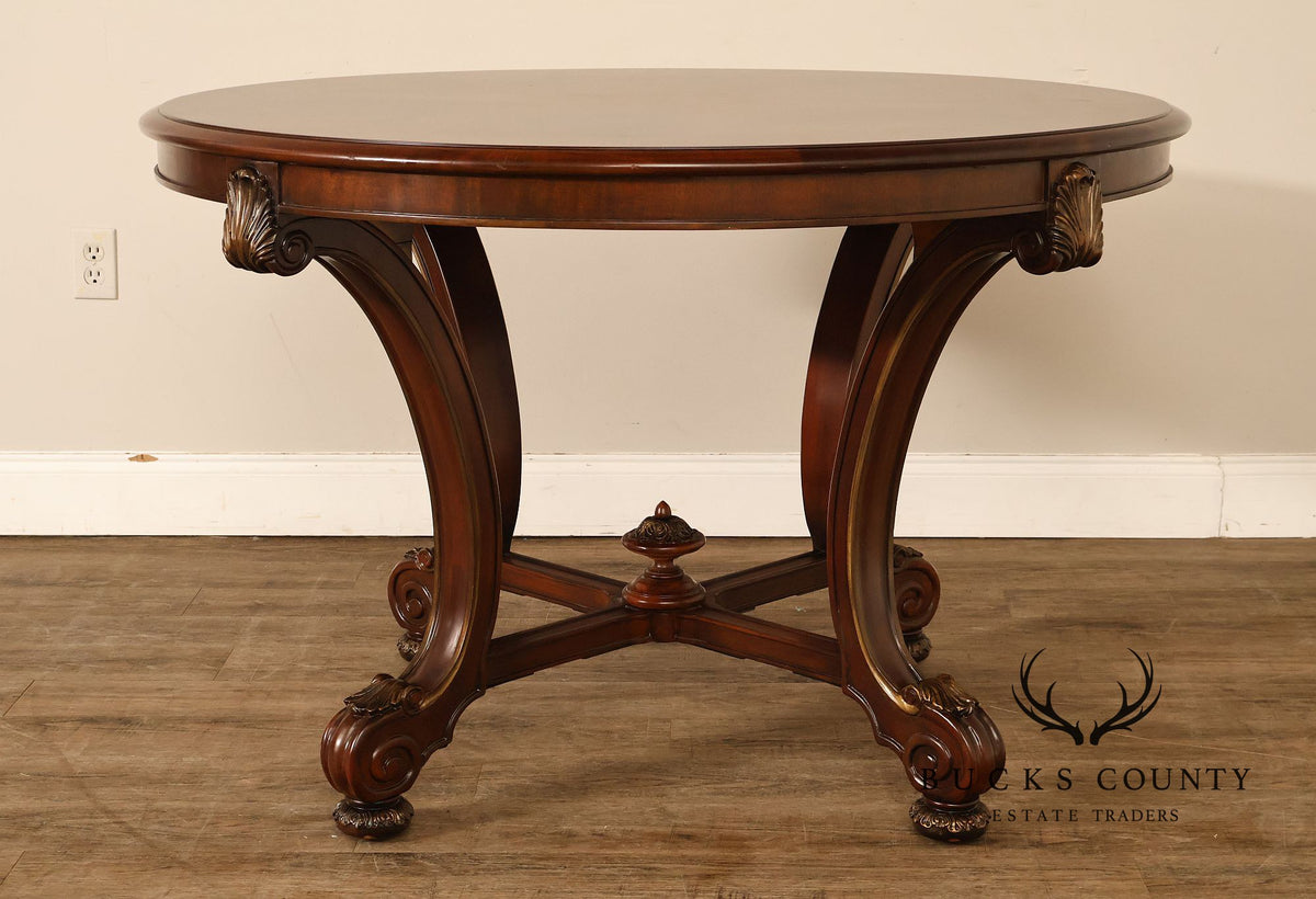 Drexel Heritage 48 Inch Round Starburst Center Table
