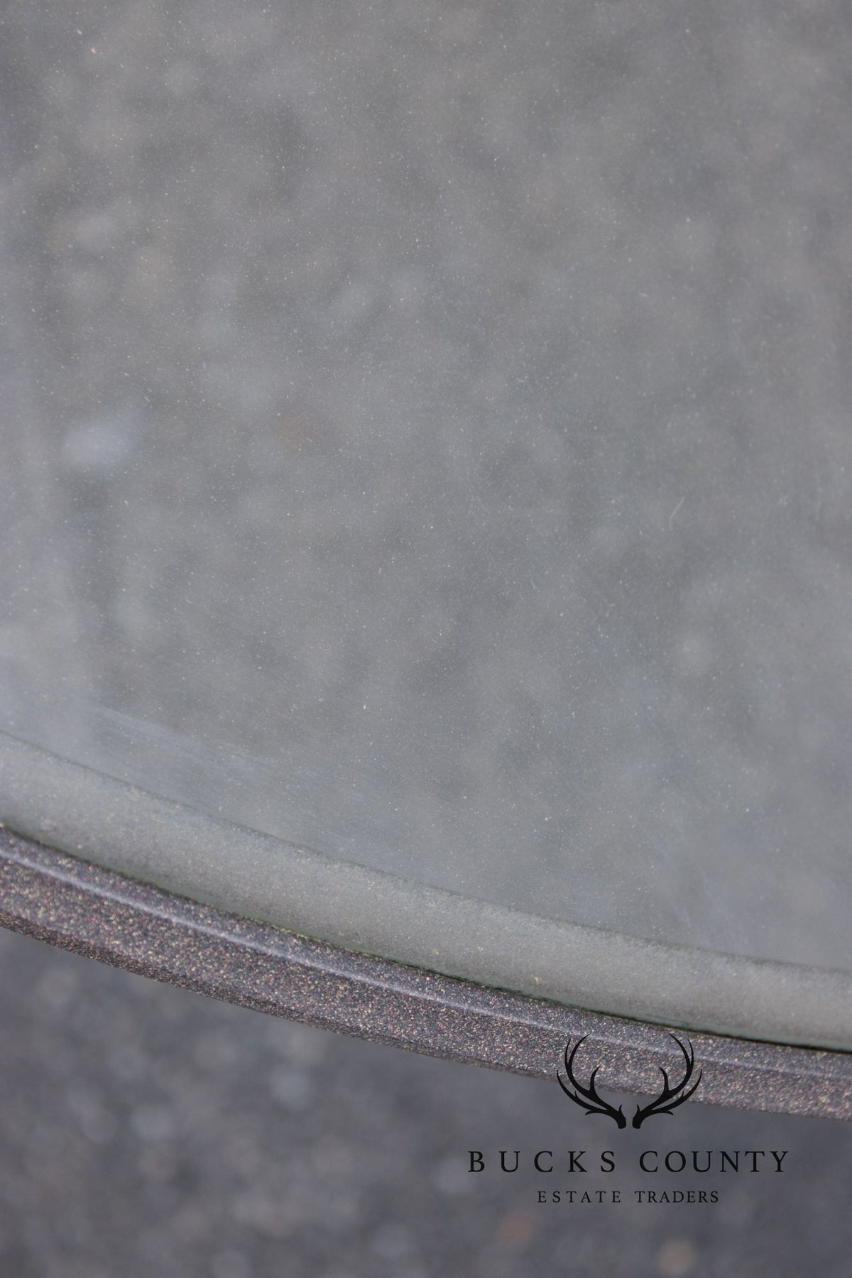 Woodard Oval Glass Top Outdoor Dining Table