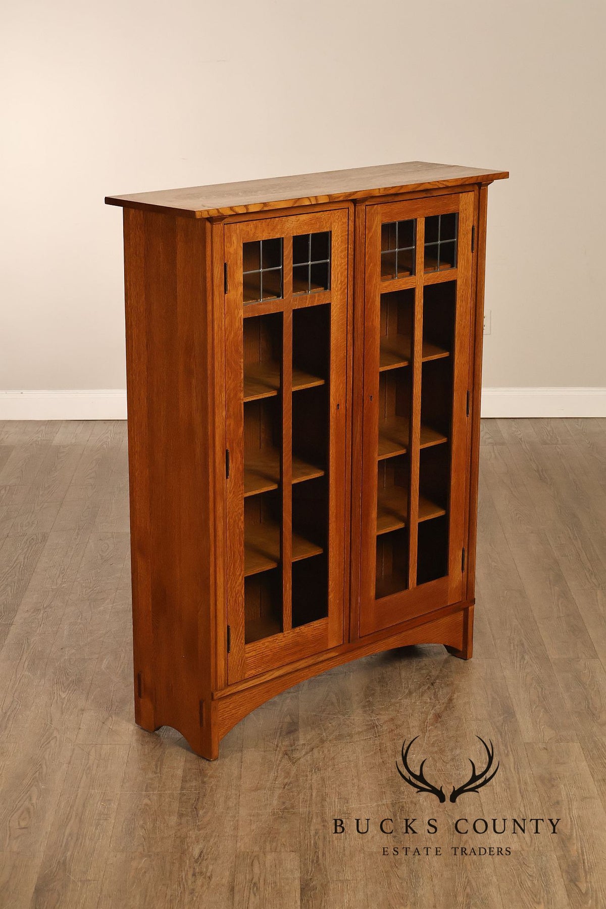Stickley Mission Collection Harvey Ellis Oak Bookcase