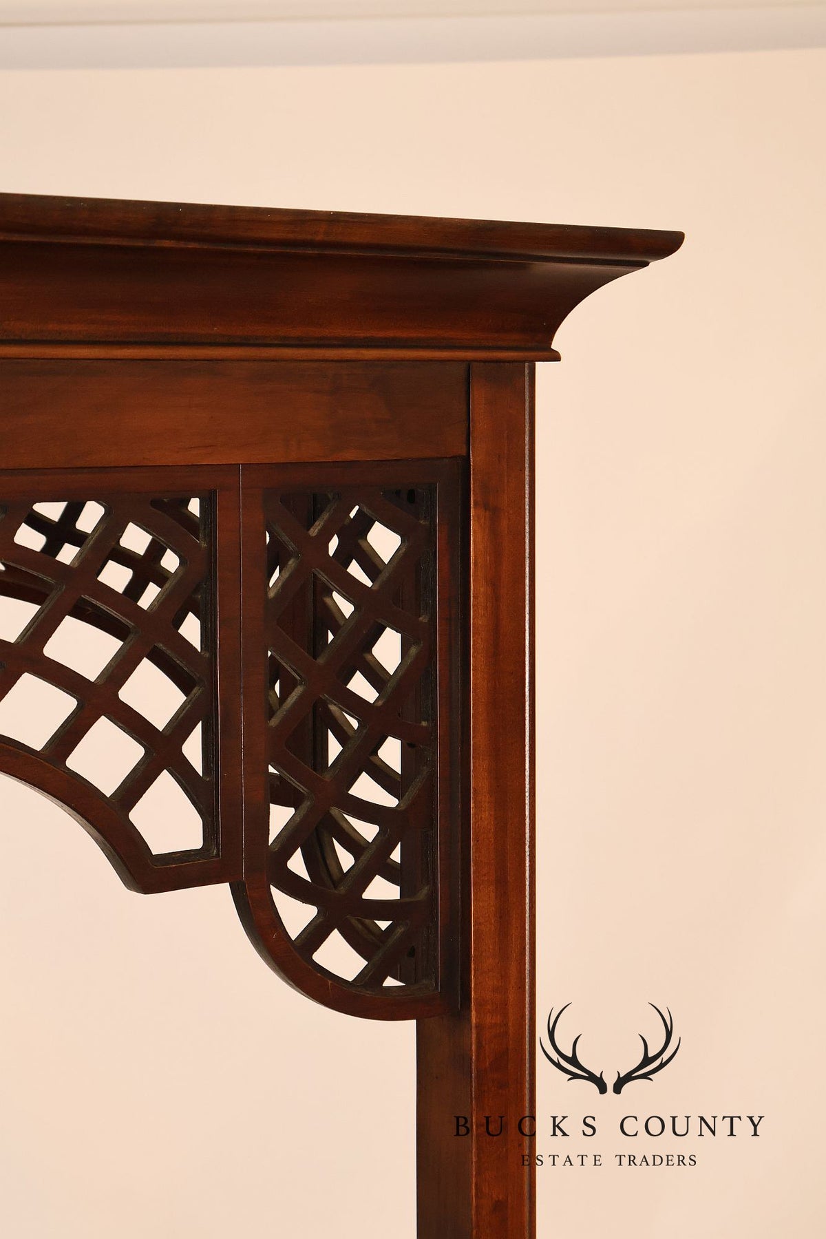 National Mt. Airy Queen Cherry Four Poster Canopy Bed Frame