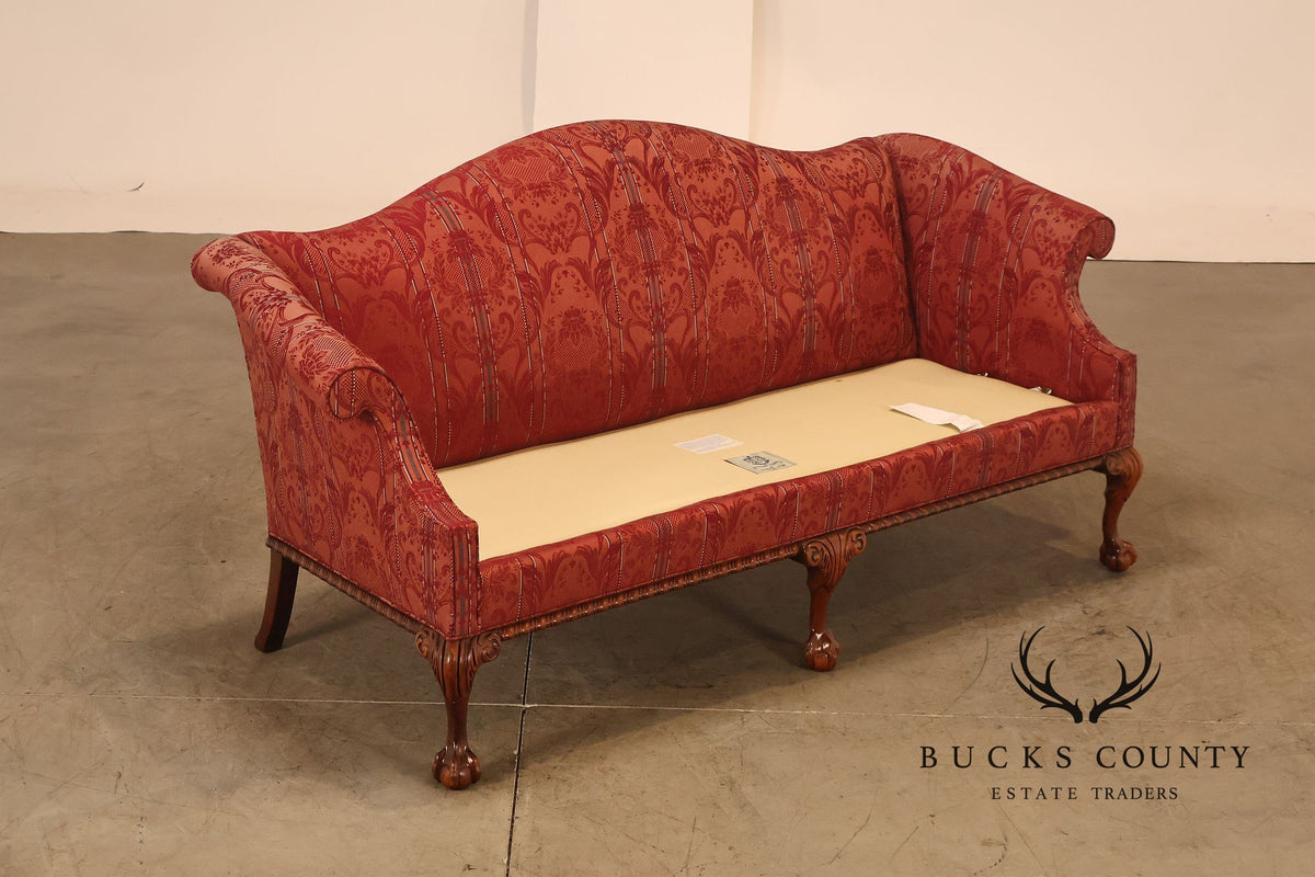 Hickory Chair 'Historical James River Plantations' Pair of Mahogany Sofas
