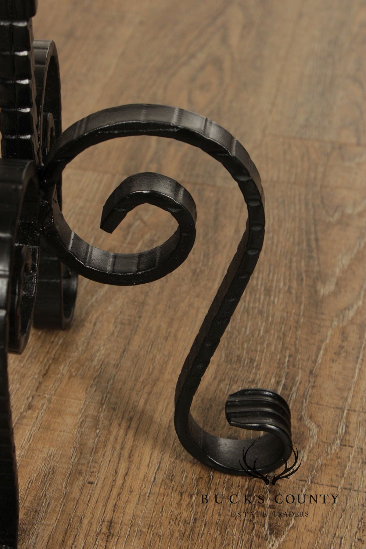 Vintage Wrought Iron Candlestand