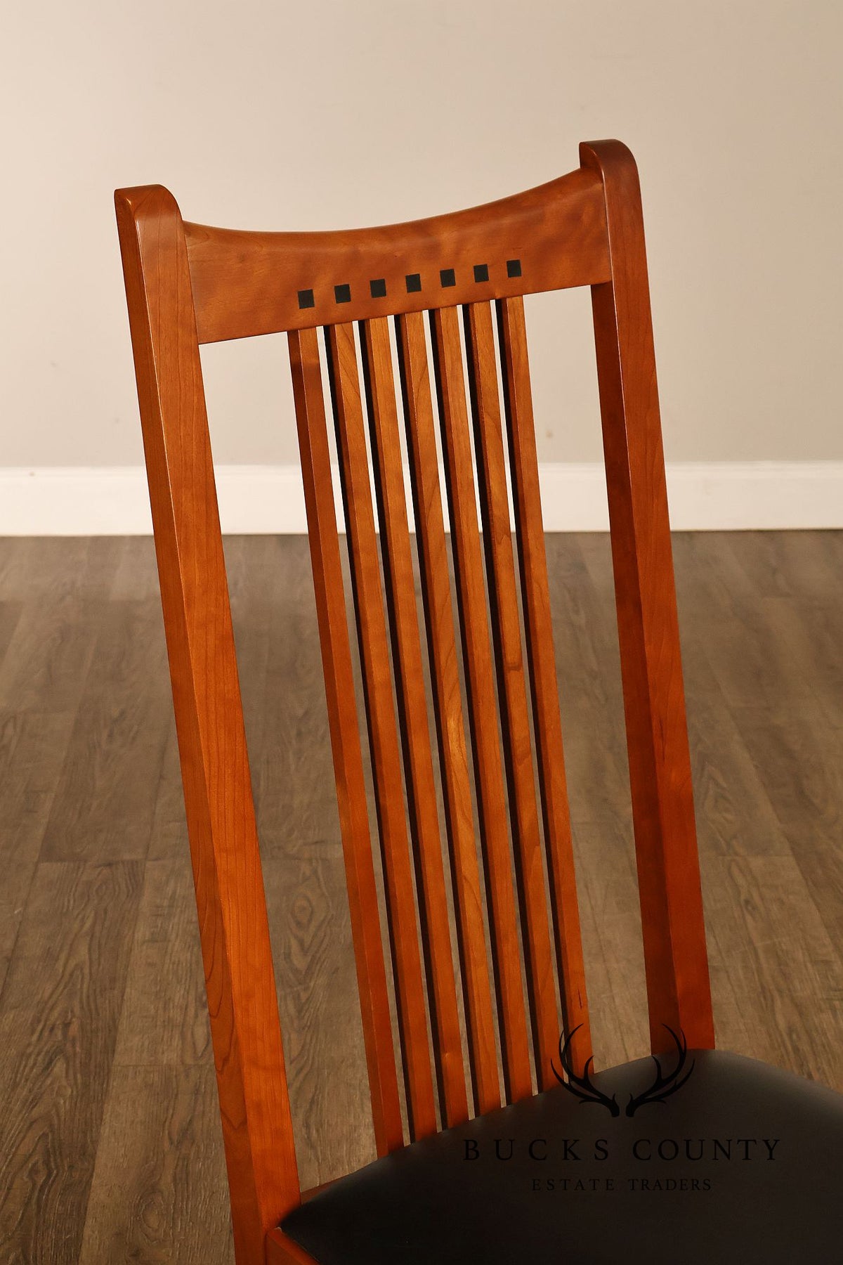 Stickley 21st Century Collection Set of Six Cherry Dining Chairs