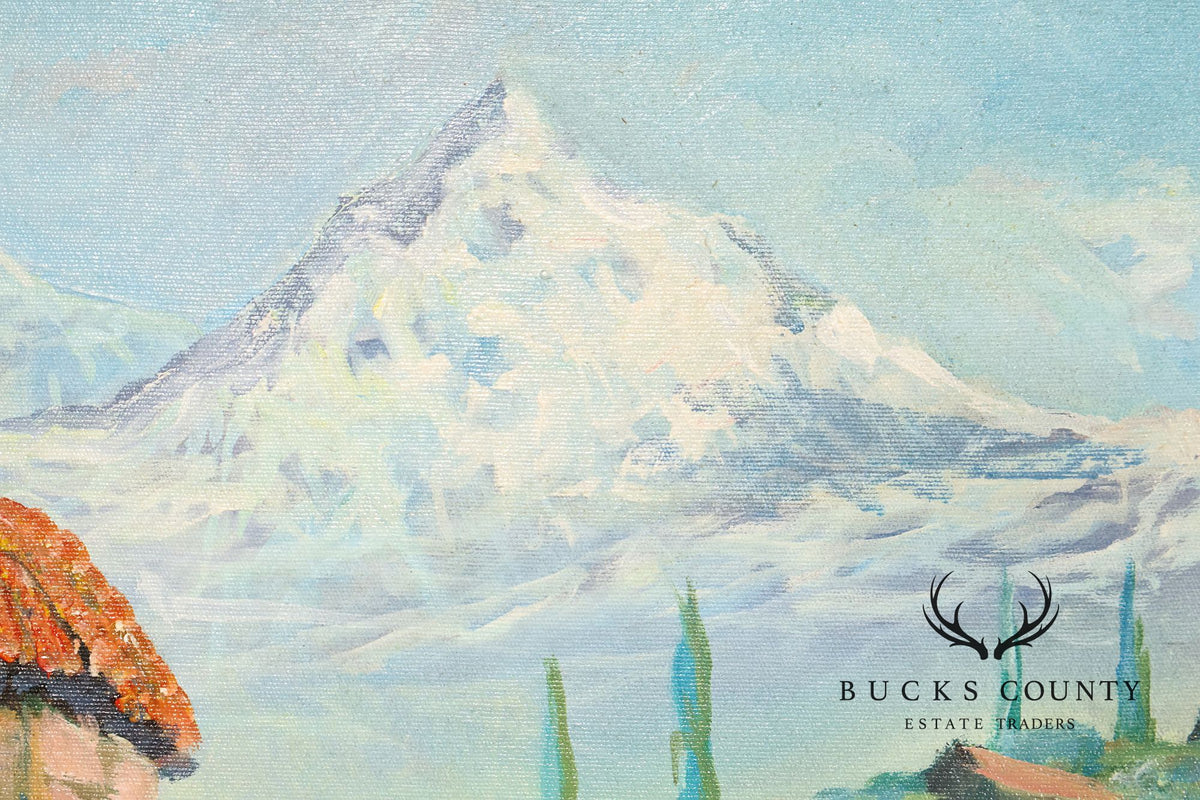 Suren Nersisyan Landscape Painting, 'Karmravor'