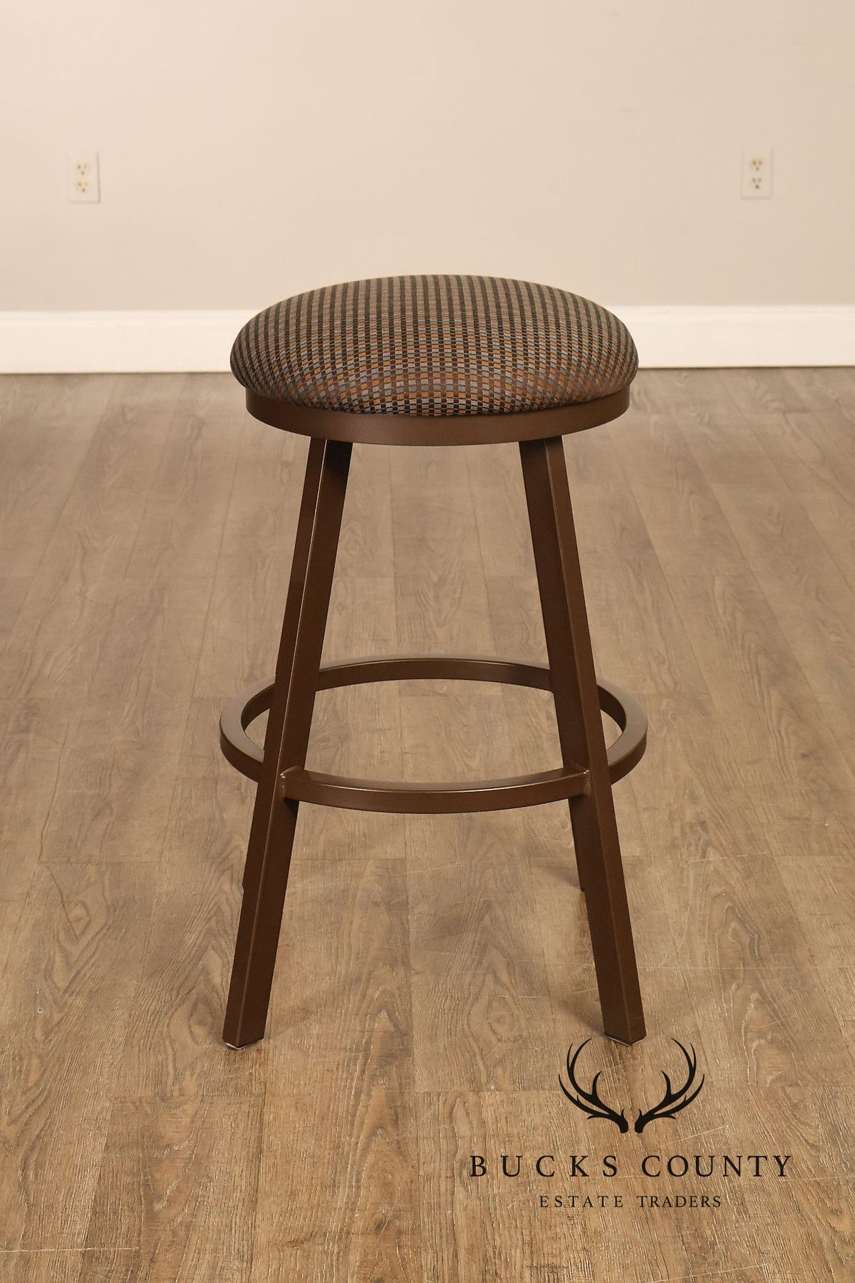 Tempo Industries Set of Four Swivel Backless Bar Stools