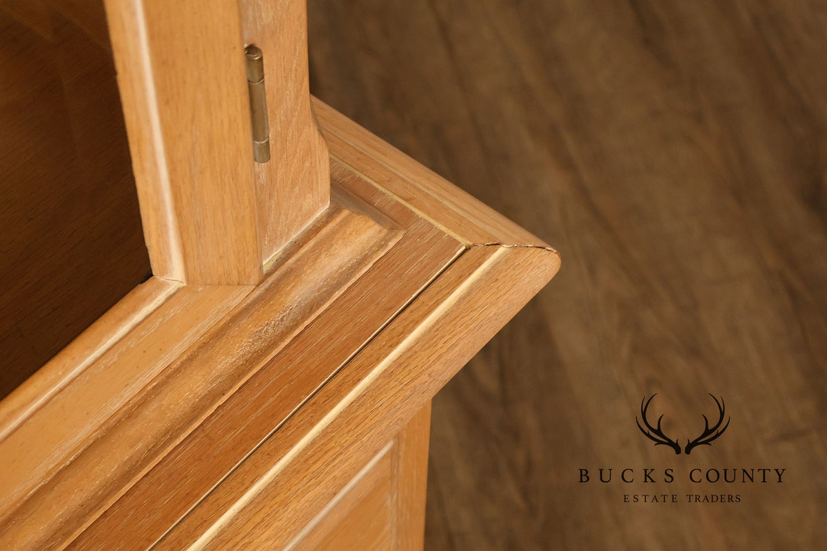 Hespeler Furniture Light Oak Illuminated China Cabinet