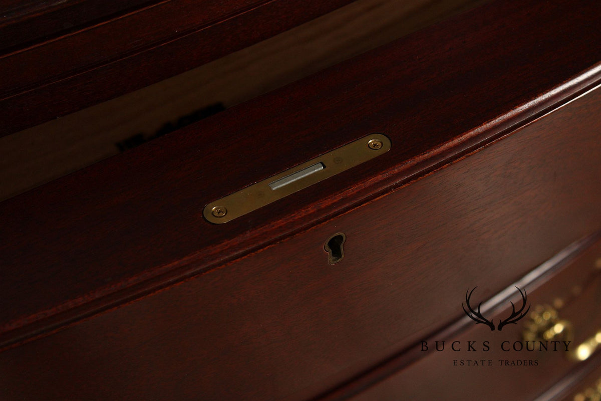Link-Taylor Georgian Mahogany Bachelor's Chest Nightstand