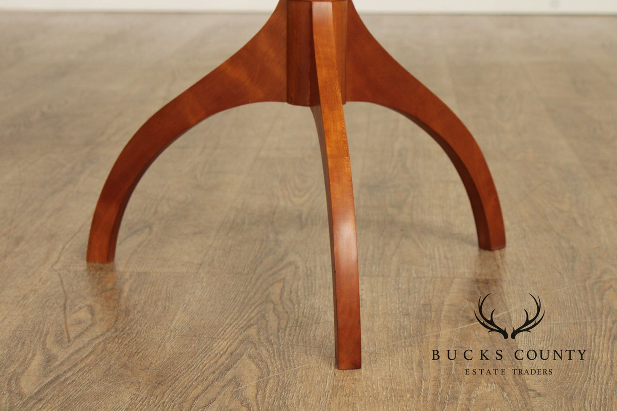 Skaker Style Round Cherry Side Table