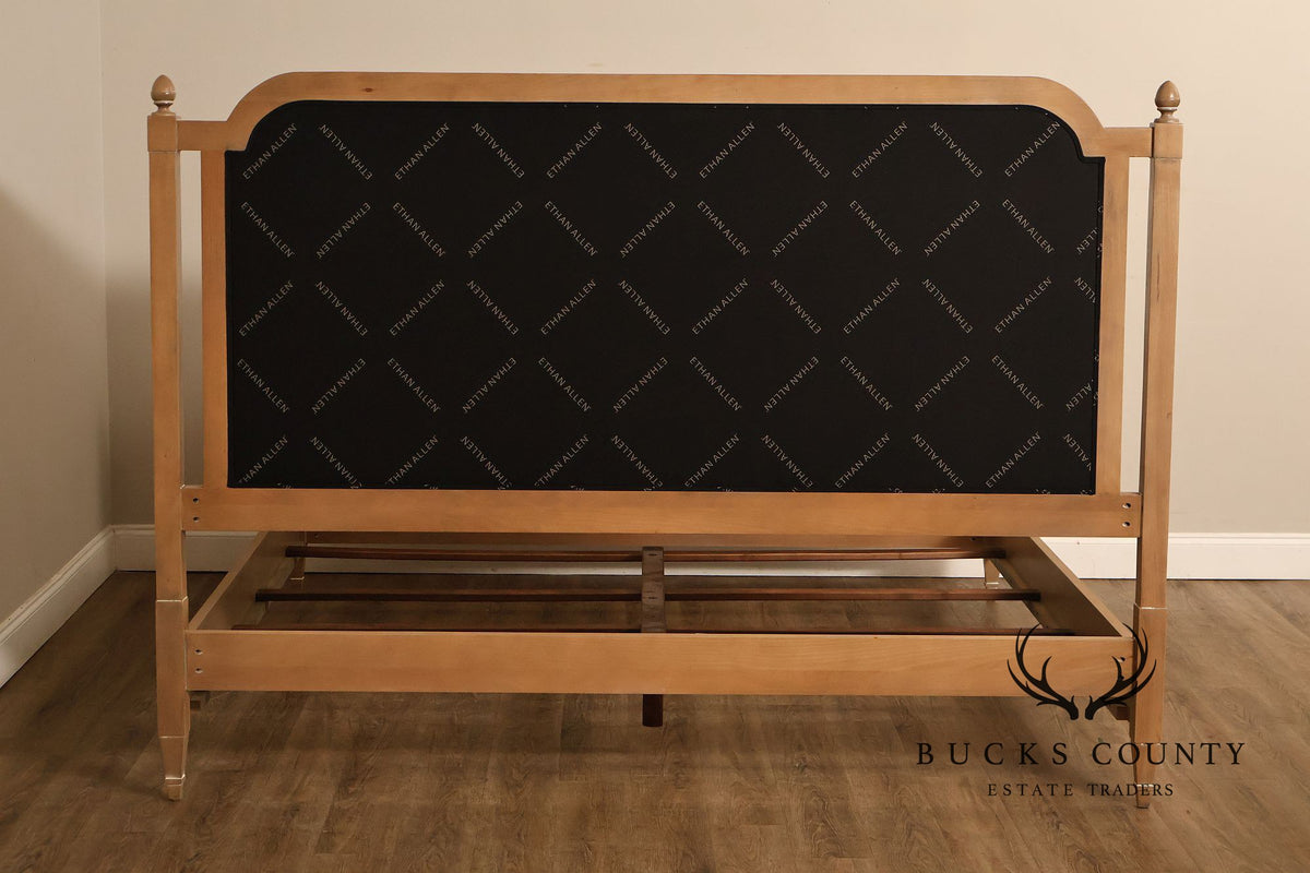 Ethan Allen King 'Allesandra' Upholstered Bed Frame