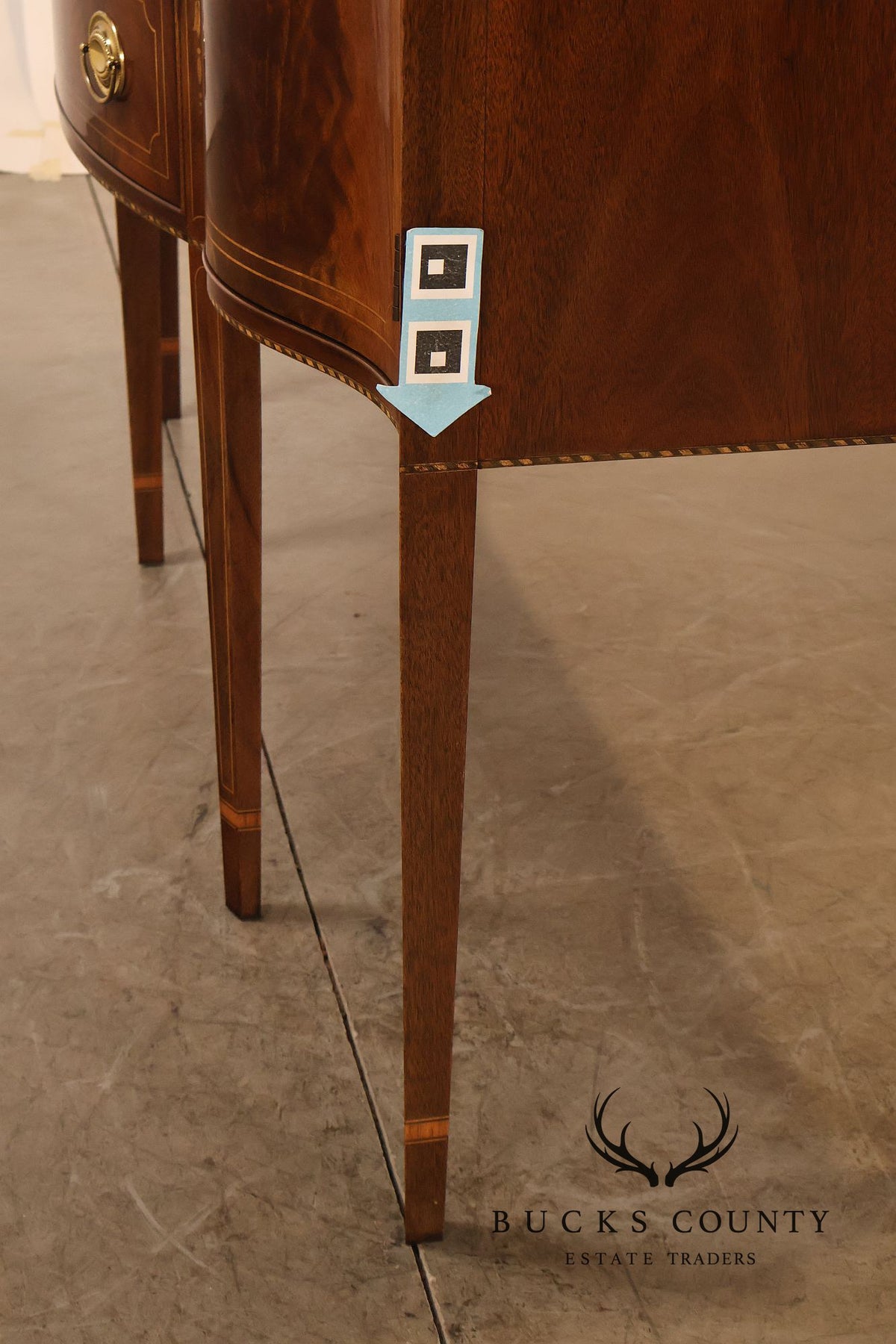 Stickley Federal Style Inlaid Mahogany Sideboard