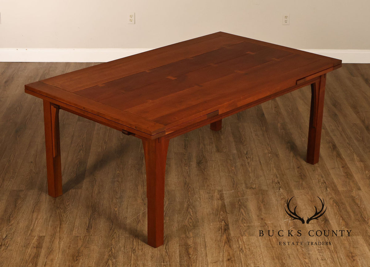 Stickley Mission Collection Cherry Draw Top Extension Dining Table