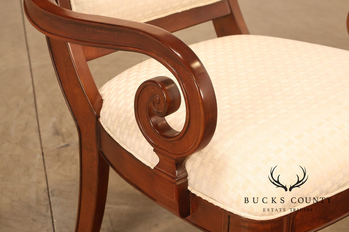 Pennsylvania House Set Of Eight French Style Dining Chairs