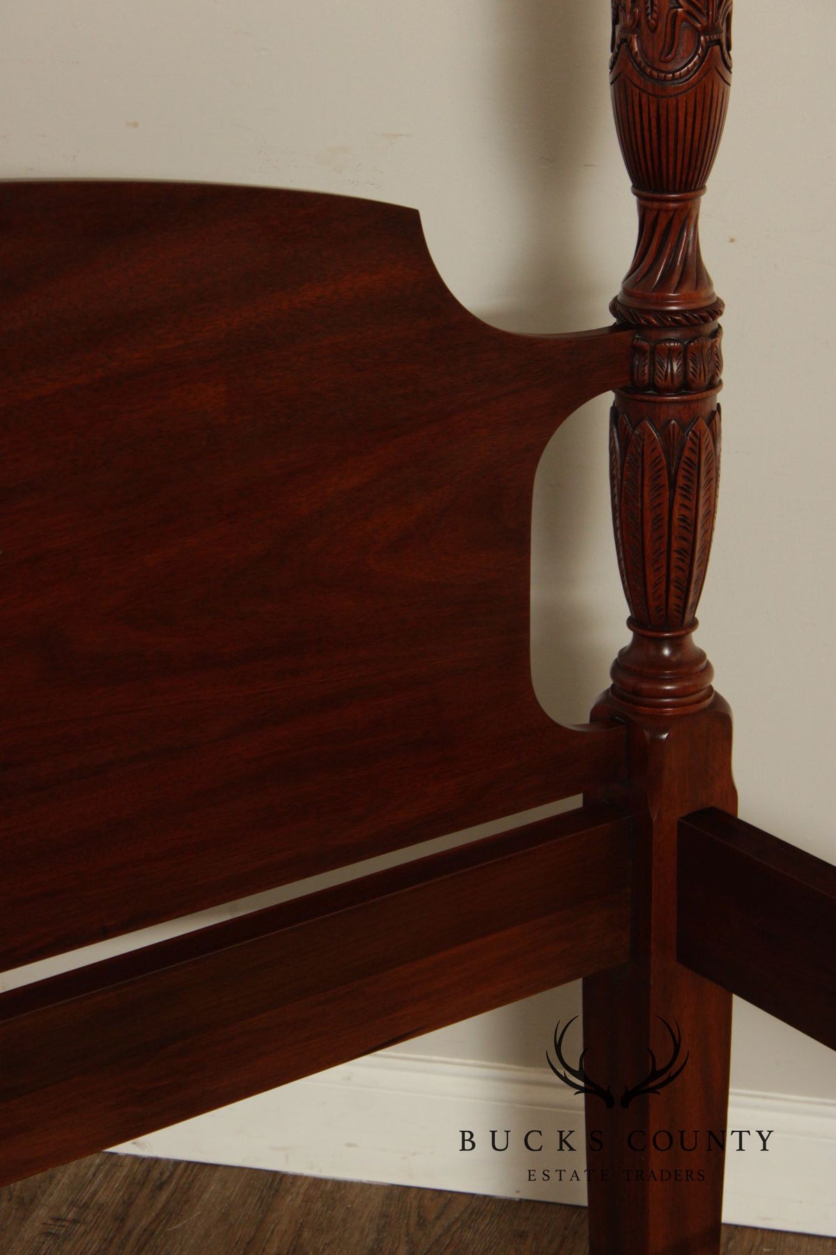 Henkel Harris Mahogany King Size Poster Bed