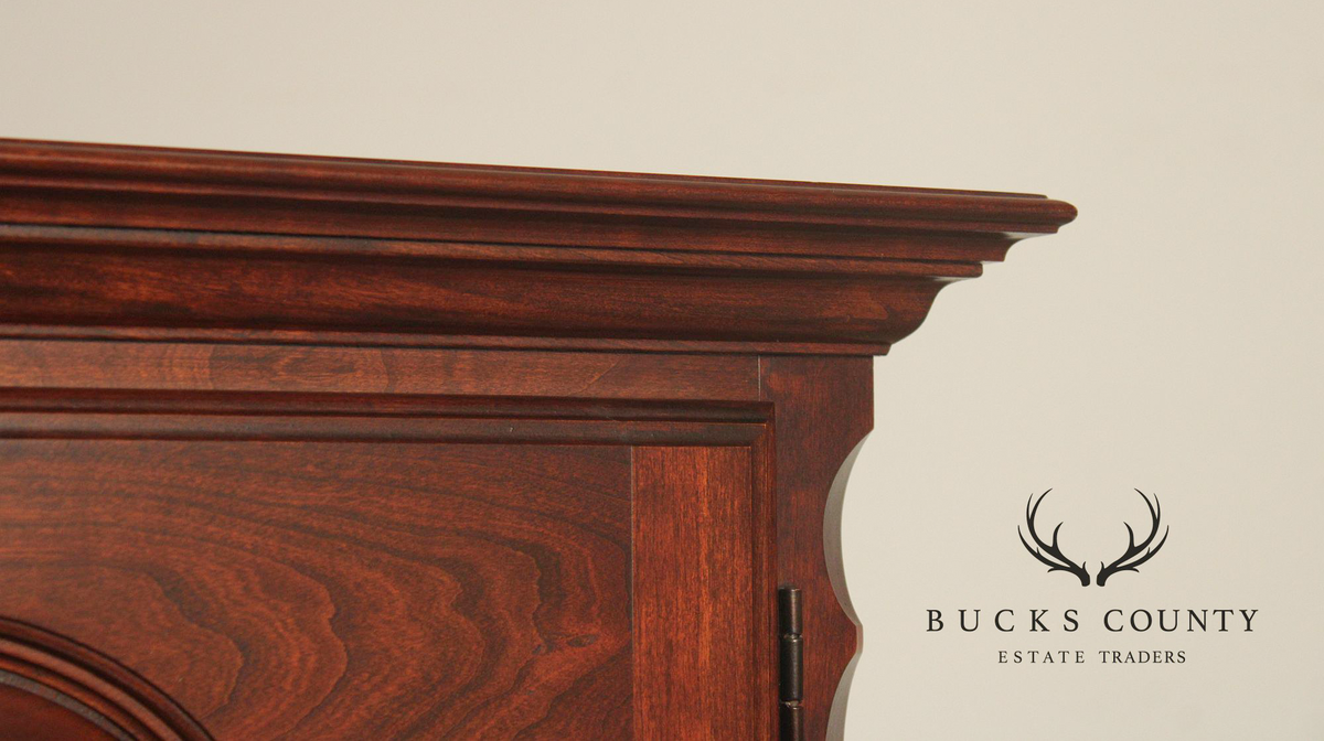 Pennsylvania House Chippendale Style Cherry Armoire