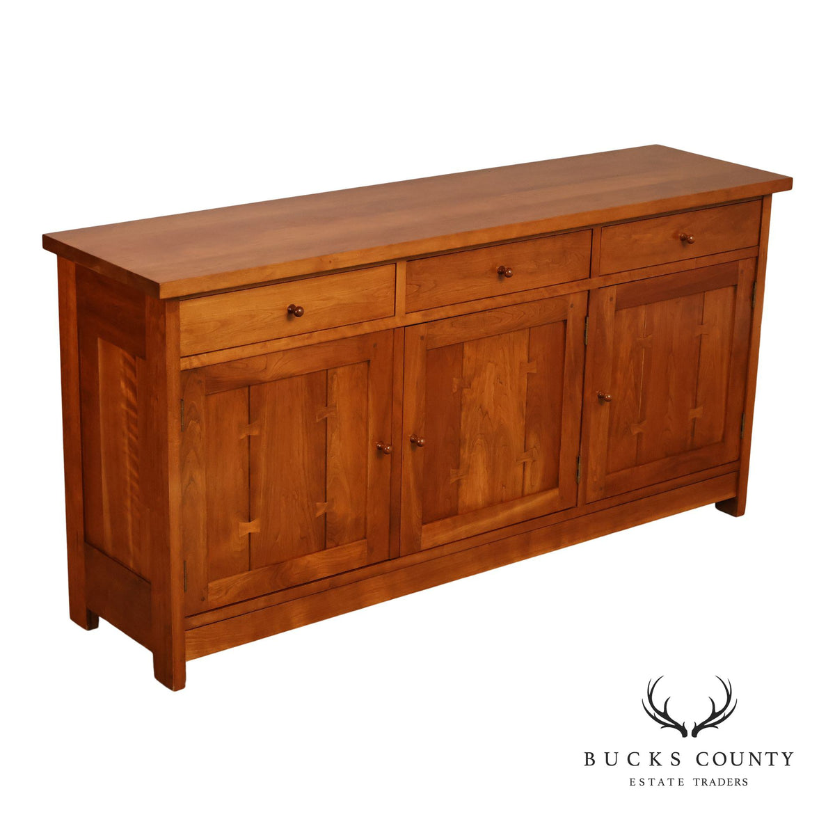Stickley Mission Collection Cherry Three-Door Buffet