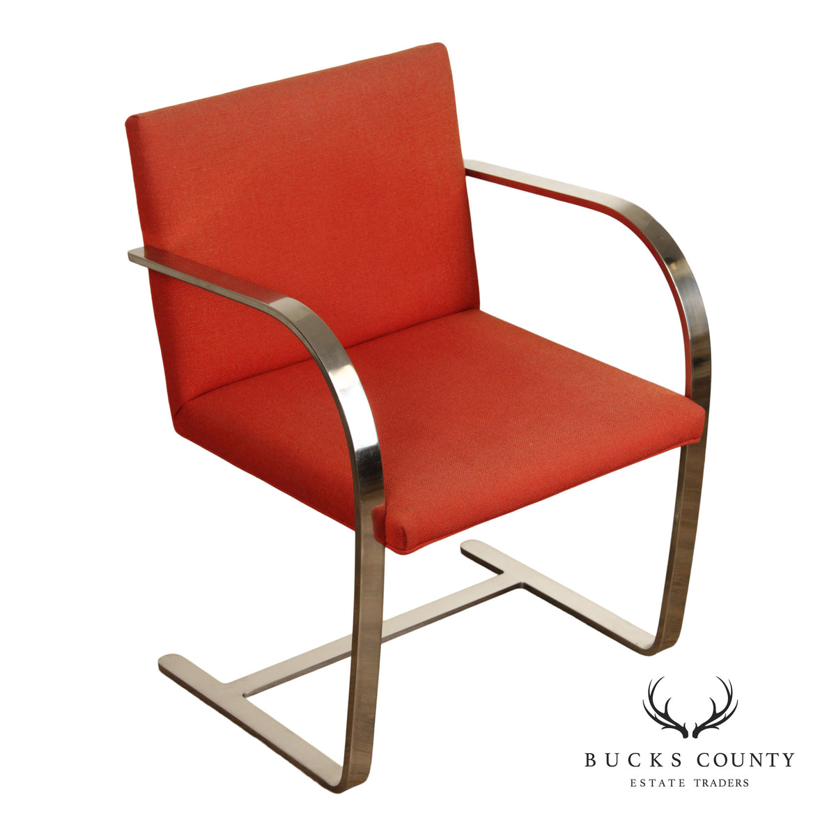 Knoll Mid Century Modern Style 'Brno' Armchair