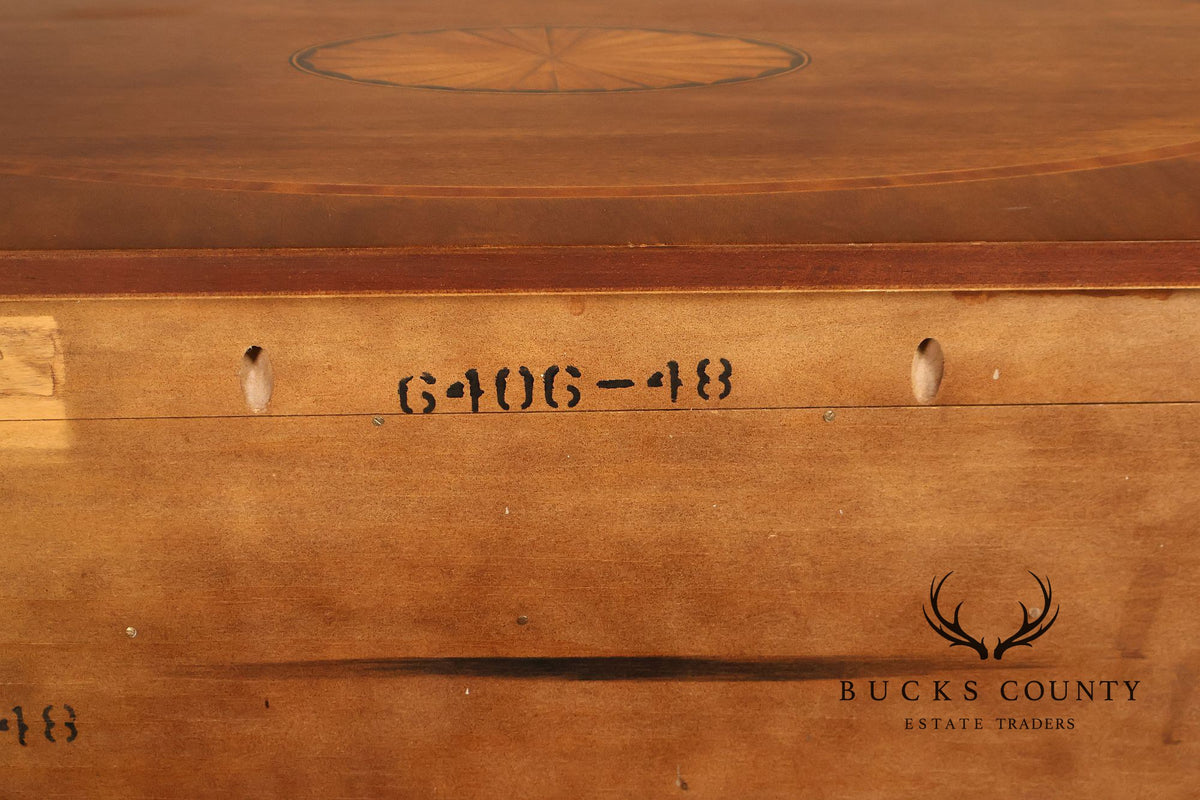 Henredon Historic Natchez Collection Inlaid Mahogany Chest of Drawers
