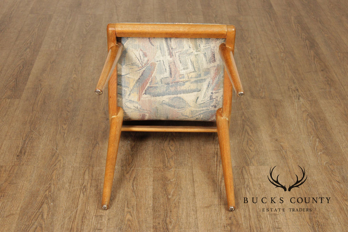 Vintage Mid Century Modern Set Of Six Dining Chairs