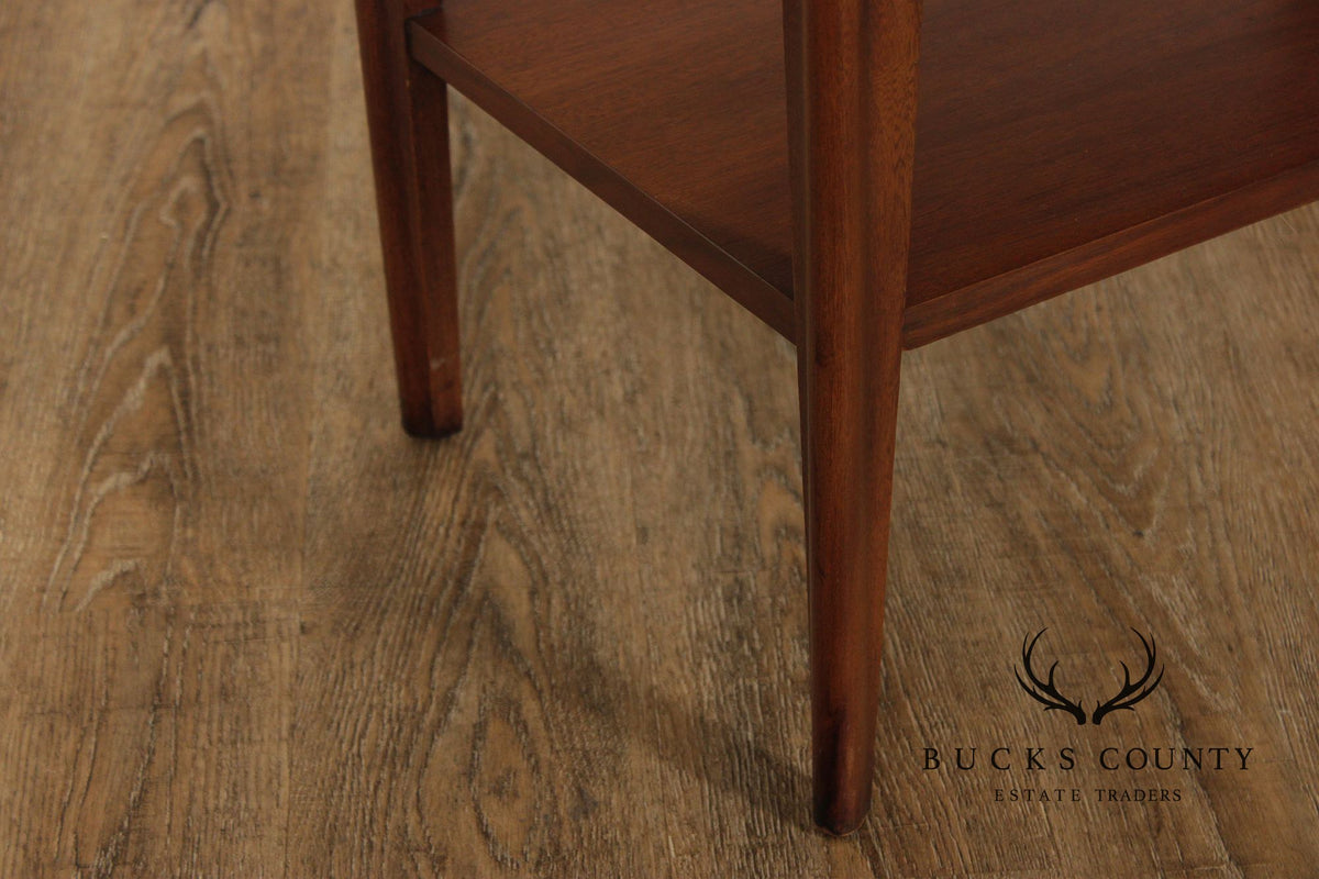 Kent Coffey 'Perspecta' Mid Century Modern Walnut Nightstand