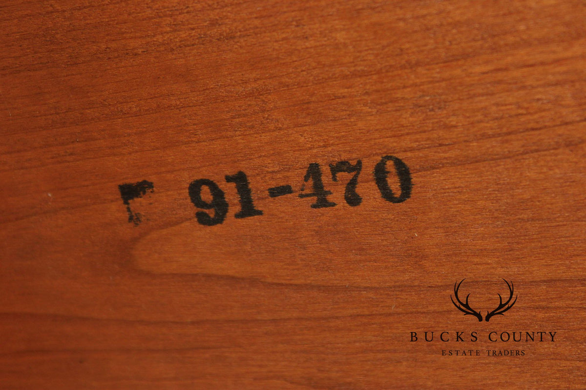 Stickley Harvey Ellis Inlaid Cherry Round Lamp Table